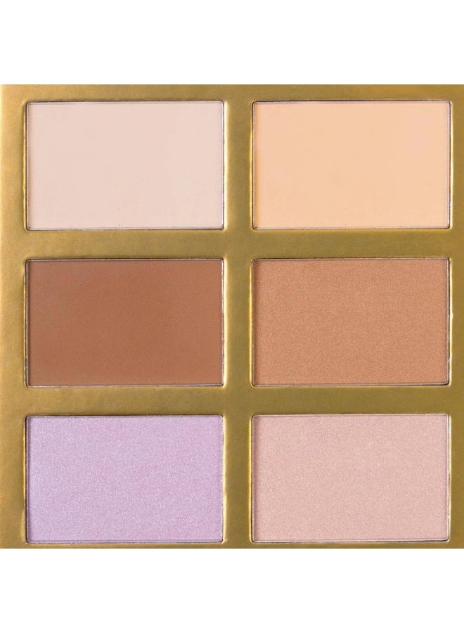 J. كاتس J.Cats Symphony Face Obsession Highlight, Contour & Bronzer Palette 101 - Image 3